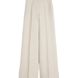 Calça em Linho Sarjado