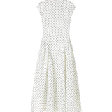 Vestido Midi De Bolinhas