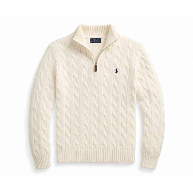 Compre 1 Leve 2 - Suéter Polo Trançado Zíper Masculino