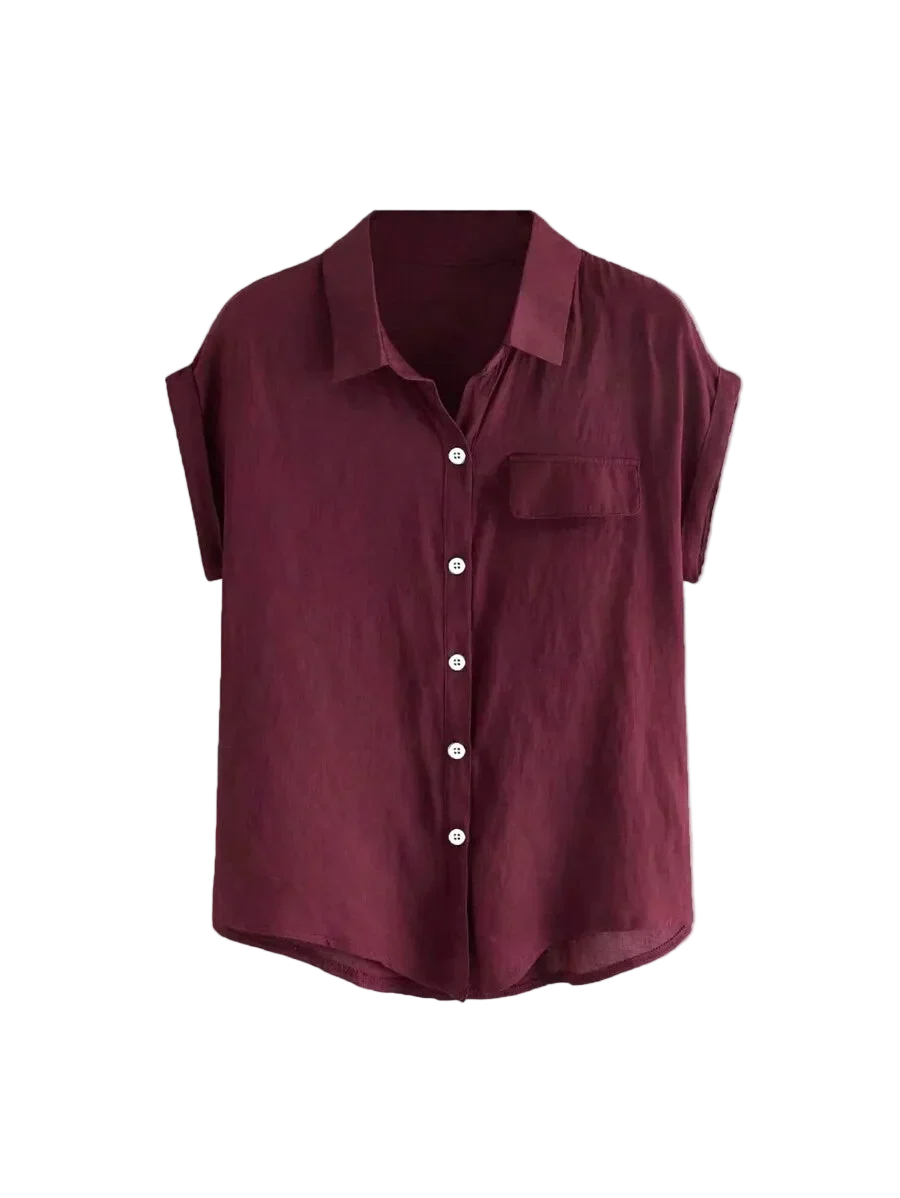 Camisa Manga Curta Versátil