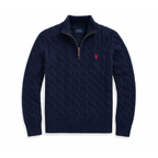 Compre 1 Leve 2 - Suéter Polo Trançado Zíper Masculino