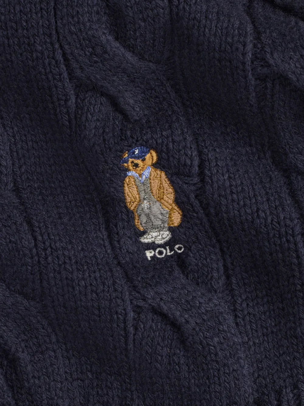 Cachecol Polo em Tricô