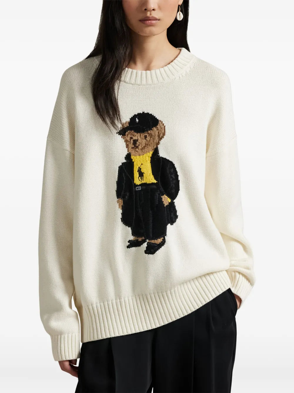Suéter RL Bear Branco