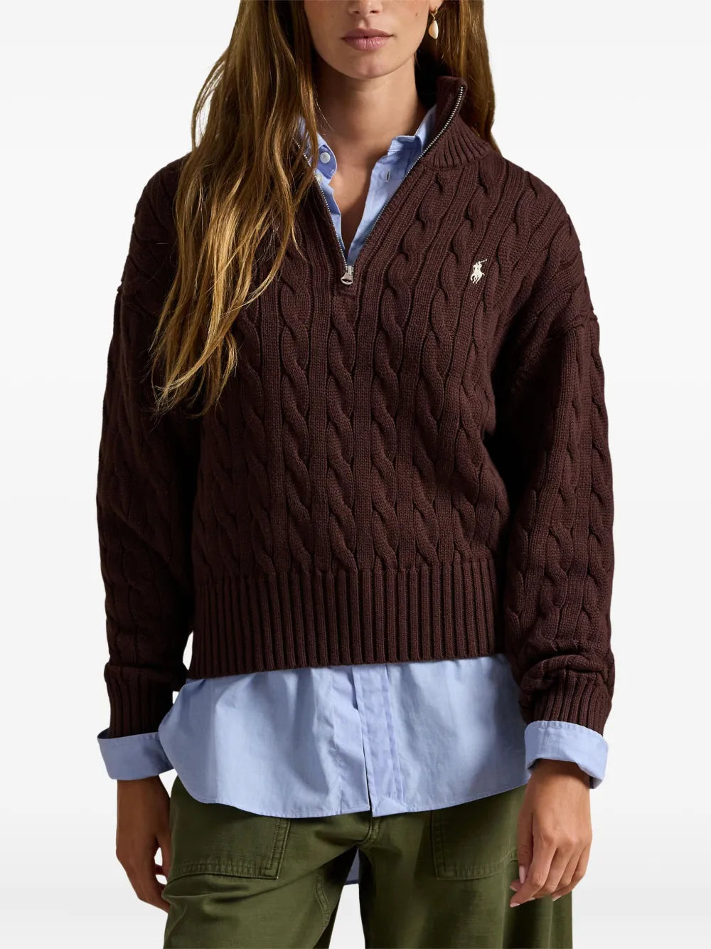 Compre 1 Leve 2 - Suéter Polo Trançado Zíper