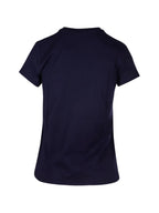 Camiseta com logo bordado