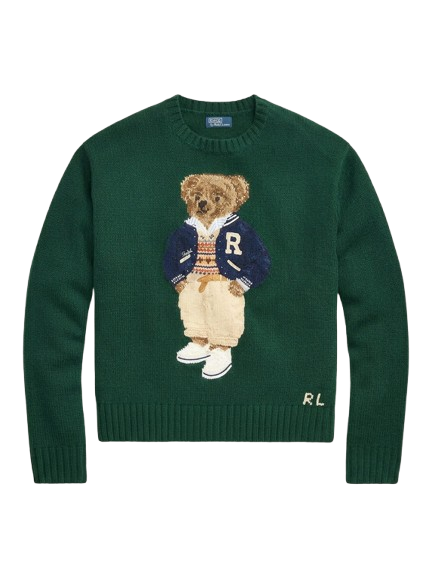 Suéter RL Bear Verde