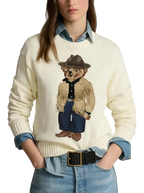 Suéter RL Bear Chapéu