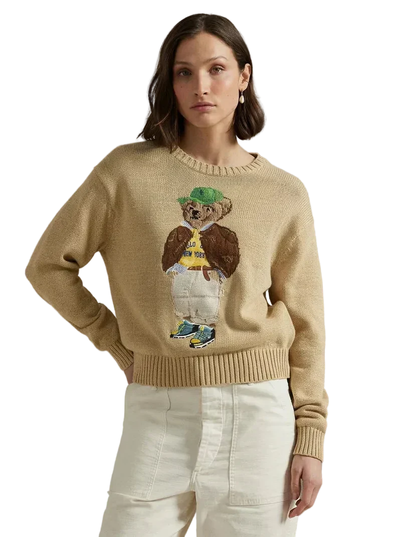 Suéter RL Bear Bege