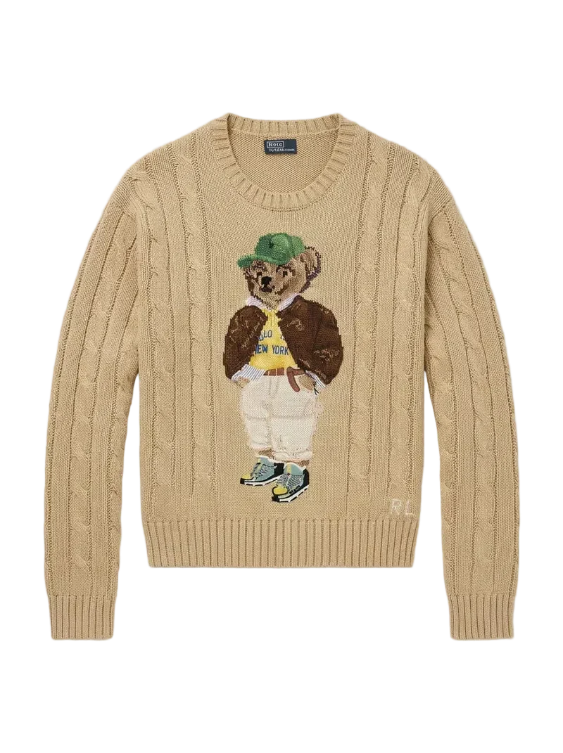 Suéter RL Bear Bege