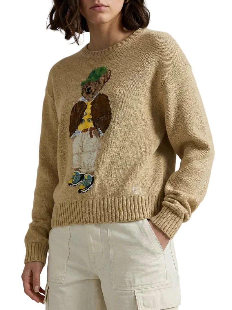 Suéter RL Bear Bege