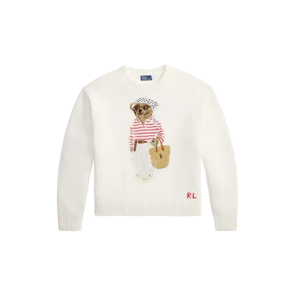 Sueter Polo Bear Branco