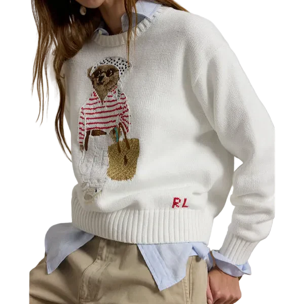 Sueter Polo Bear Branco