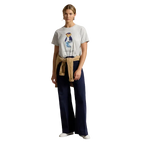 Camiseta malha de algodão