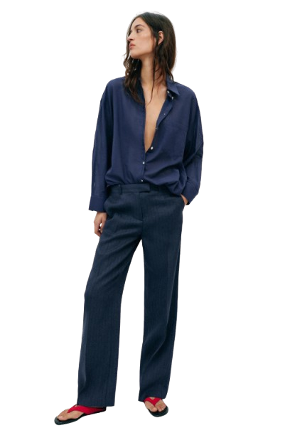 Camisa Oversized em Algodão