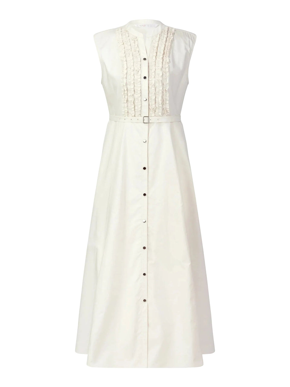 Vestido longo de algodão