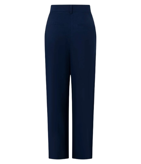 Calça Pantalona de Alfaiataria Azul