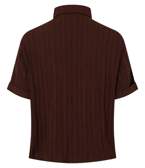 Camisa Texturizada em Viscose
