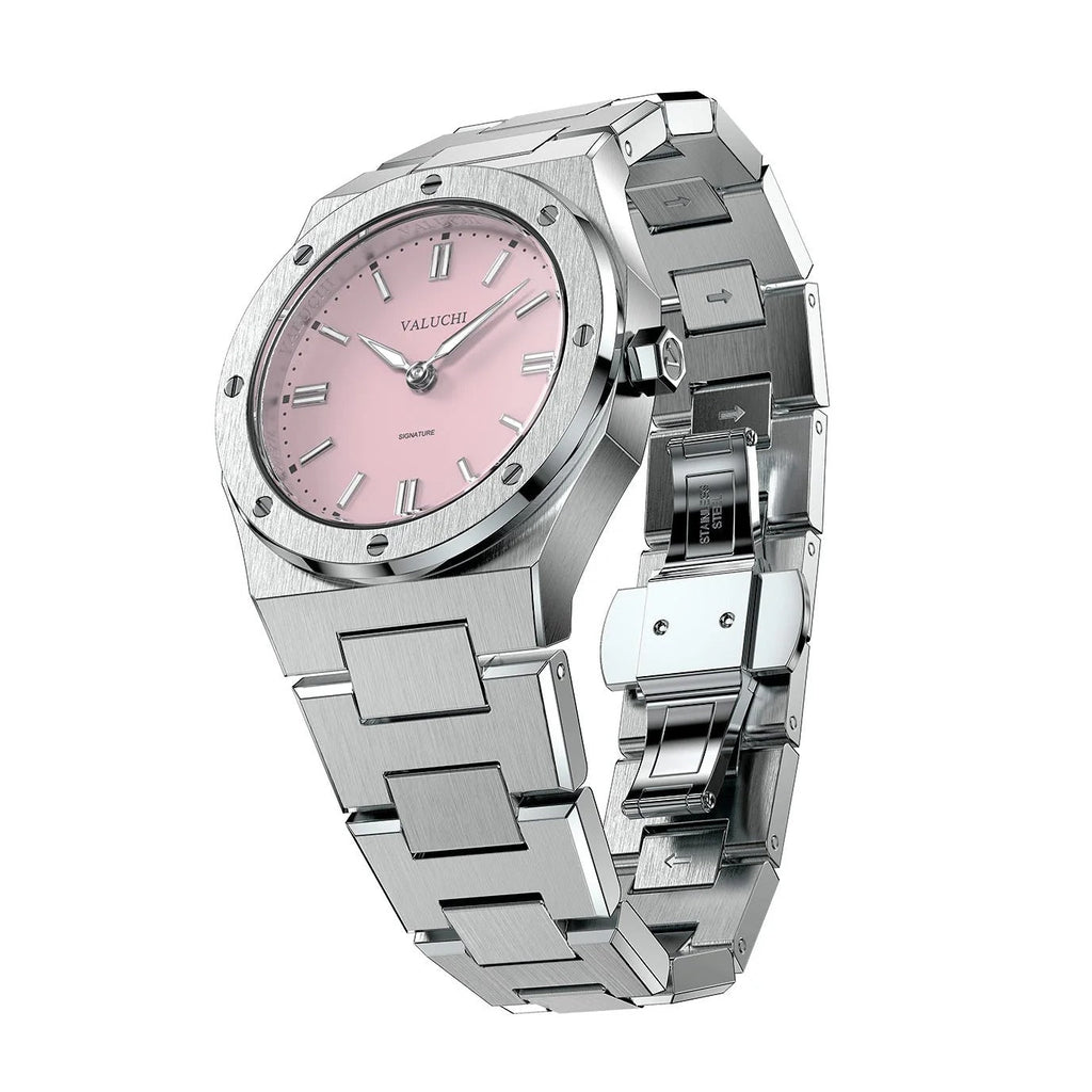 Relógio Rosé Dial