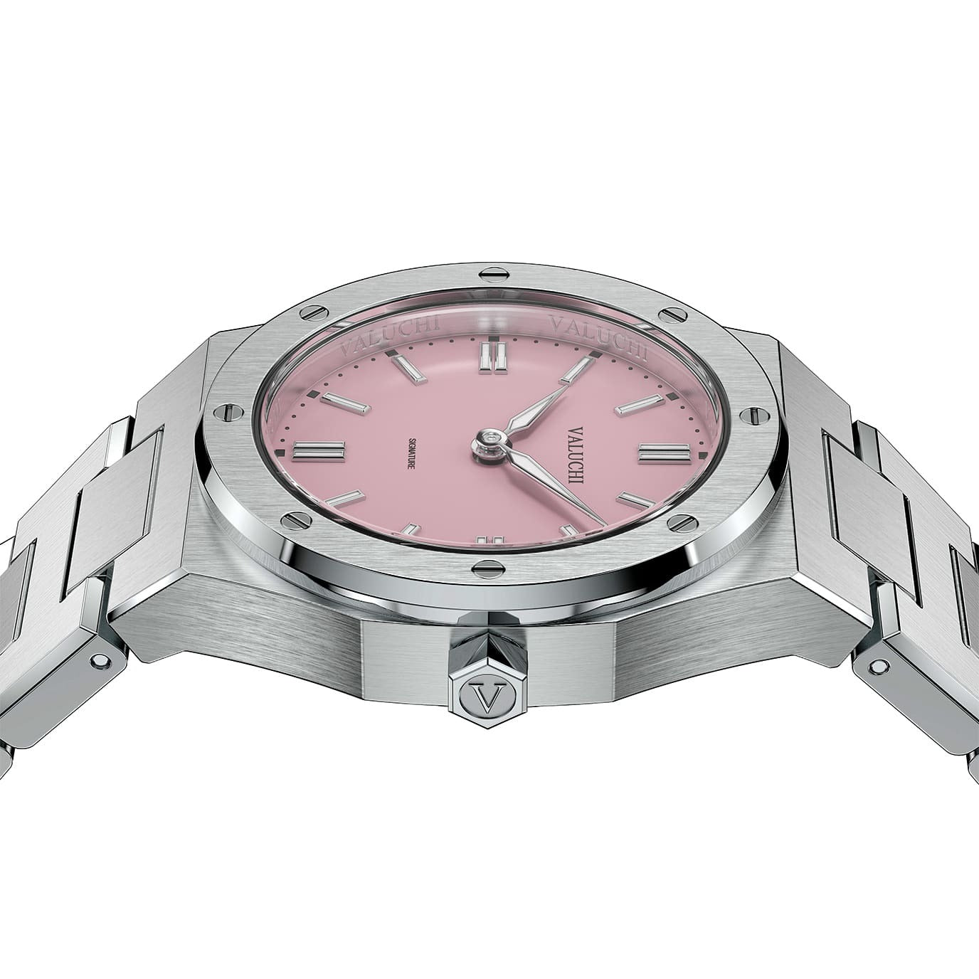 Relógio Rosé Dial