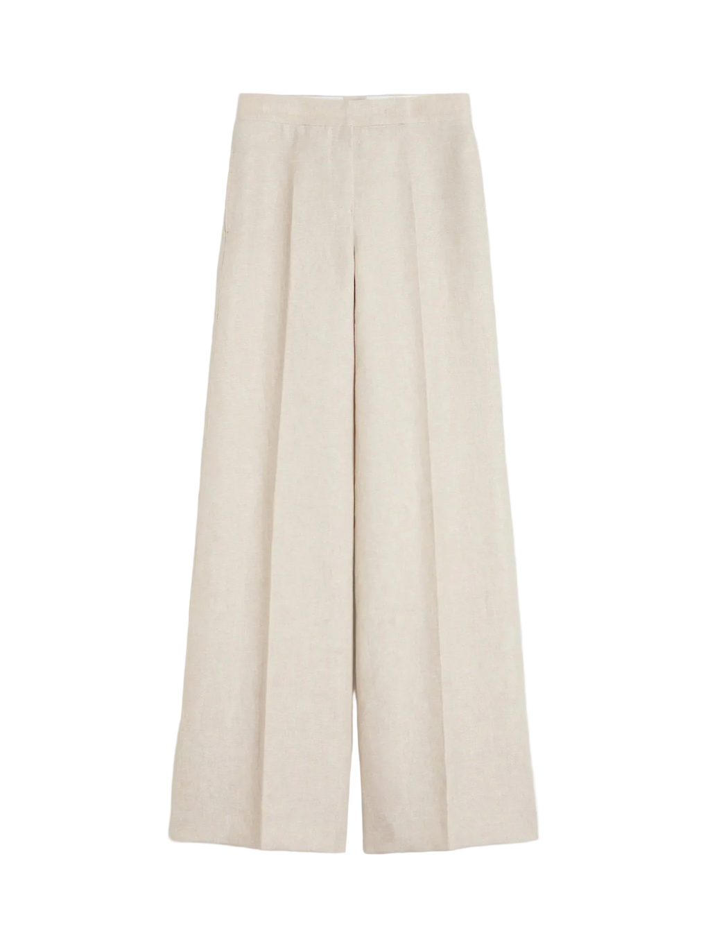 Calça em Linho Sarjado