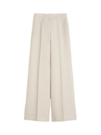 Calça em Linho Sarjado