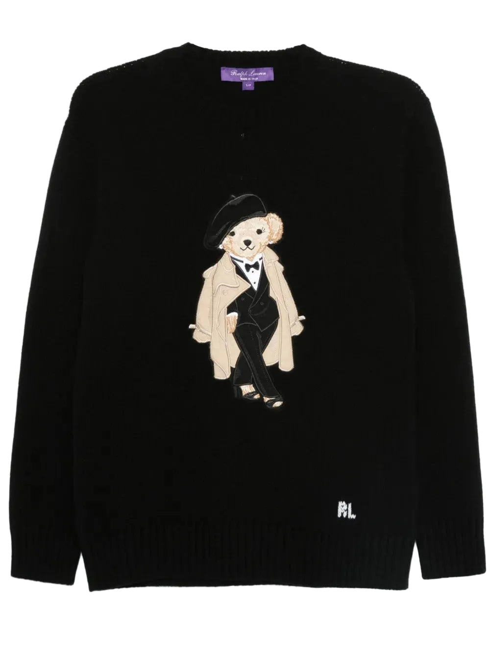 Sueter Rl Bear Preto