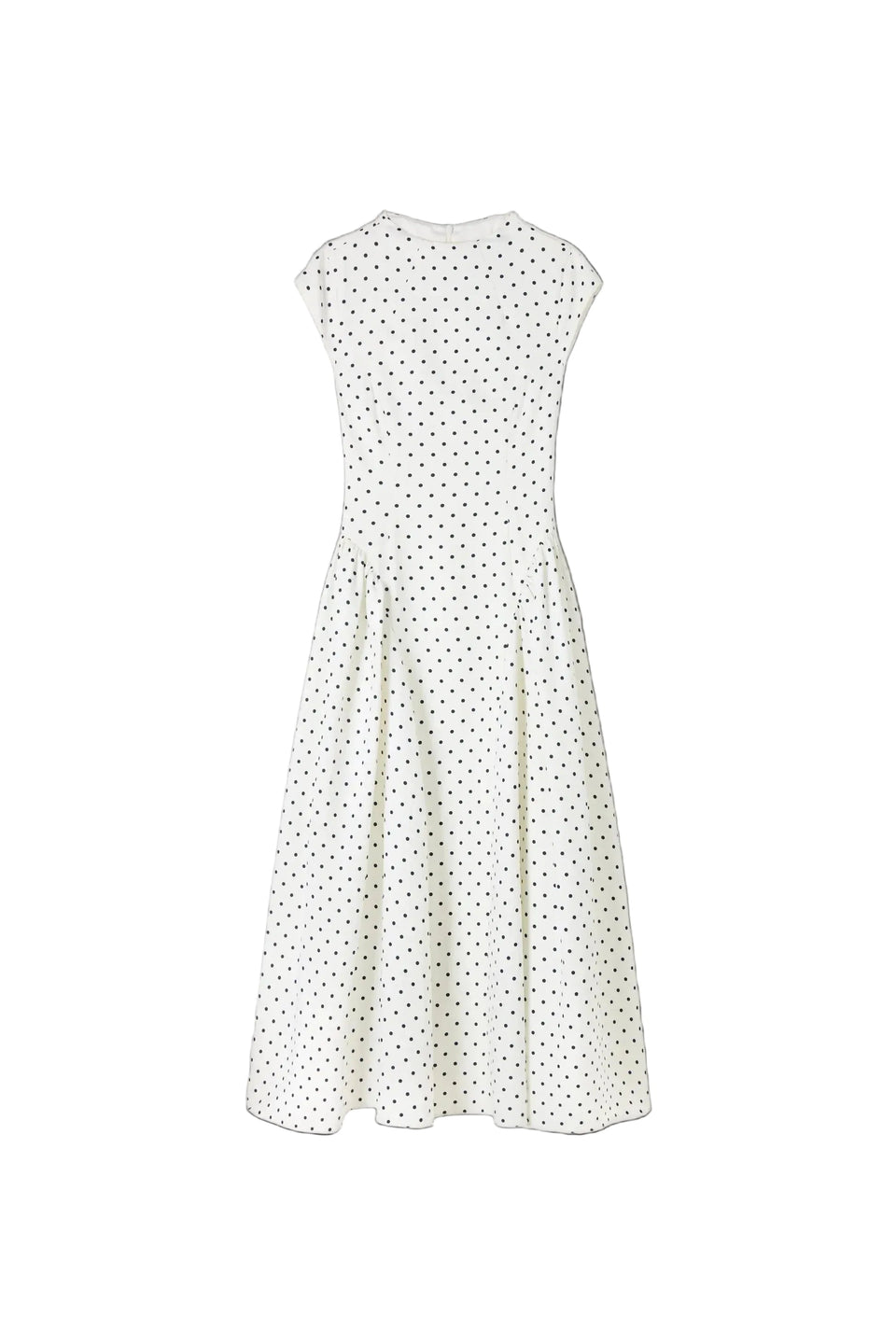 Vestido Midi De Bolinhas