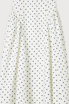 Vestido Midi De Bolinhas