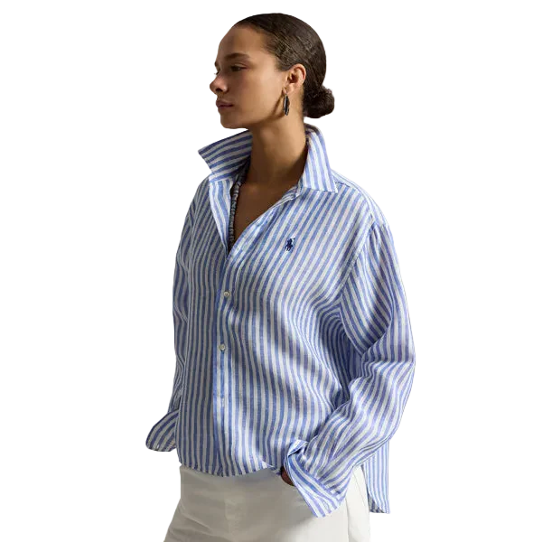 Camisa em Linho Vichy