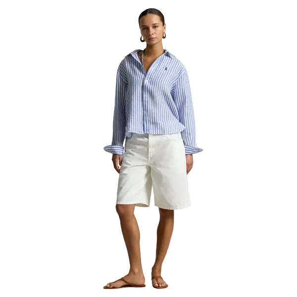 Camisa em Linho Vichy