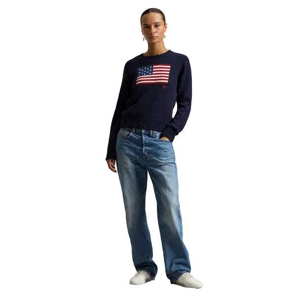 Suéter RL Bandeira Americana