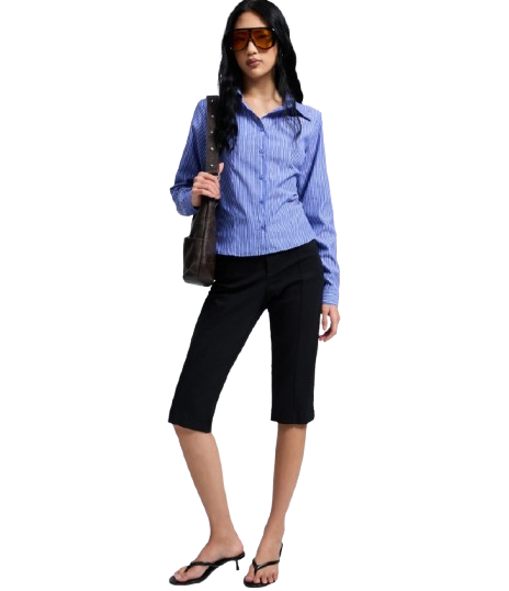 Camisa Ajustada Tricoline