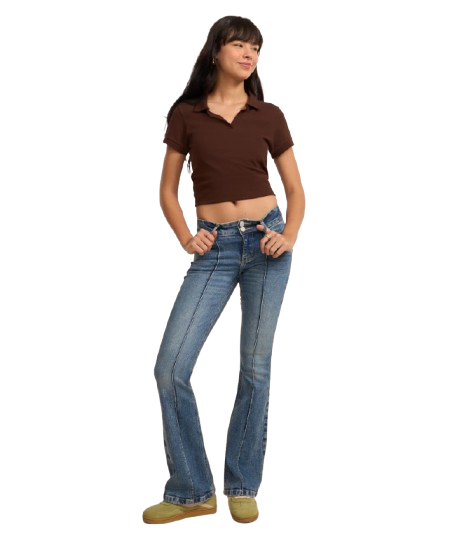 Blusa Polo em Algodão