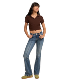 Blusa Polo em Algodão