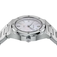 Relógio Branco Steel